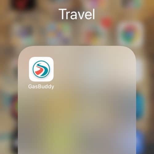 GasBuddy app in iphone used when finding the cheapest gas/diesel when traveling