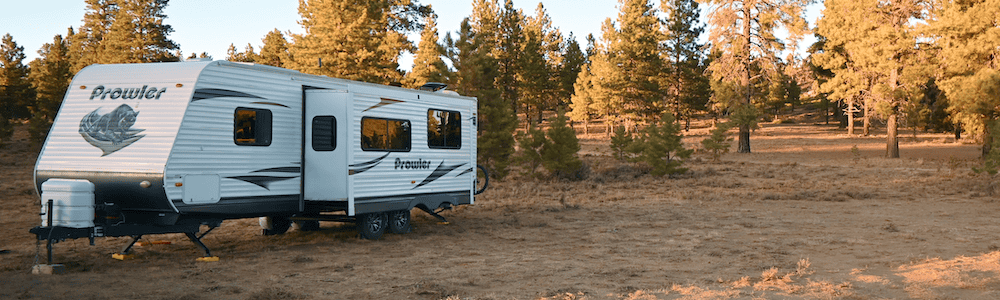 travel trailer that doesn't use rv slide out supports