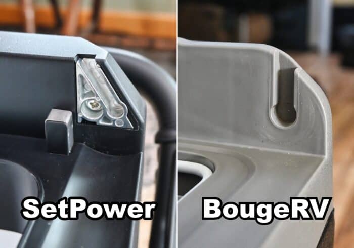 setpower portable fridge bougerv portable fridge comparison of hinge parts
