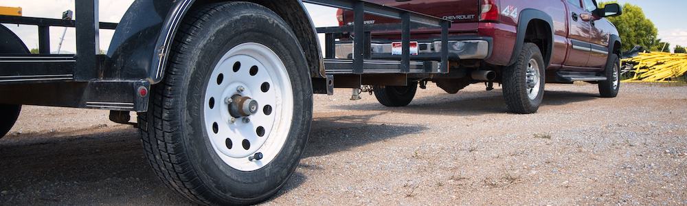 guta tpms tire pressure sensors on a travel trailer rv and truck