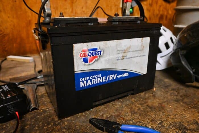 marine deep cycle rv battery that's not great for RV use