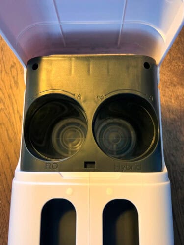 filter holes on itehil water filtration system