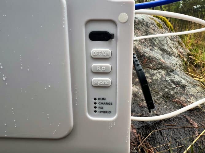 controls on itehil filtration system
