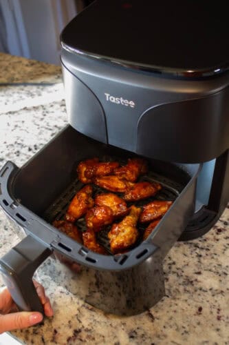 chicken wings in the tastee air fryer