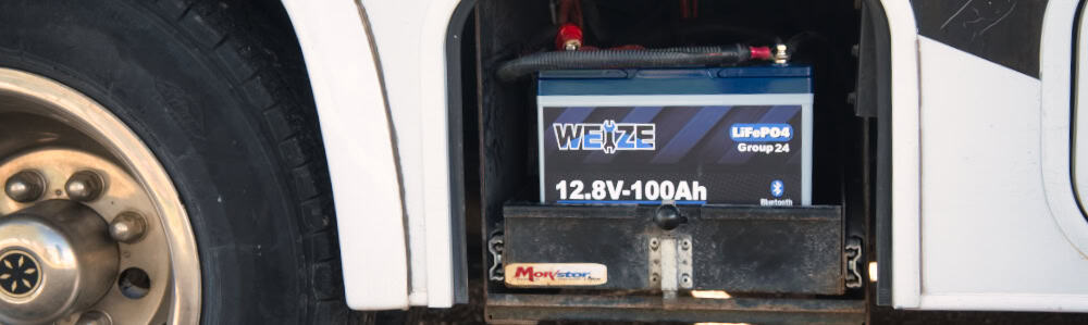 Weize 12V 100Ah lithium battery